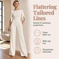 ✨Elegant, smal jumpsuit med pärldekoration