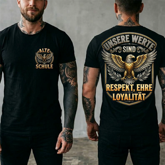👕🎨 50% RABATT! Herr tryckt rundhalsad kortärmad T-shirt – ledig, bekväm & mångsidig – perfekt för vardag, fritid & varma dagar 👕☀️