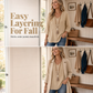 Women's V-Neck Casual Embroidered Top