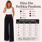 Nyhet✨ 🌸 Mjuka och lediga byxor med hög midja – perfekt från kontor till kväll