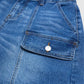 Säsongsstil 🌸Kvinnors lediga jeansshorts med stretch
