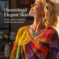 Bästsäljare🔥 👚 Retro konstnärlig blus med digitaltryck – boho-chic
