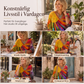 Bästsäljare🔥 👚 Retro konstnärlig blus med digitaltryck – boho-chic