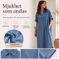 ✨🛍️Nyhet – Löst sittande jeansklänning med knäppning – En tidlös garderobsfavorit för helger eller resor 🍃