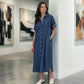 ✨🛍️Nyhet – Löst sittande jeansklänning med knäppning – En tidlös garderobsfavorit för helger eller resor 🍃