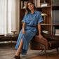 ✨🛍️Nyhet – Löst sittande jeansklänning med knäppning – En tidlös garderobsfavorit för helger eller resor 🍃