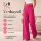 Bästsäljare🔥 👖 Högmidjade vida byxor med sidoknappar – bekväm och elegant för vardagen