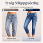 Nya ankomster📦 👗 Klassiska kortade jeans med trippelknäppning – slim-fit som förlänger silhuetten