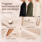 Nya ankomster📦 🧥 Klassisk koordjacka med metallknappar och bröstfickor – tidlös retrostil för alla tillfällen
