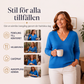 Just nu populärt⭐👚 Stickad tröja med V-ringning och vågiga kanter – feminina detaljer och mjuk struktur för en avslappnad stil i kallt väder