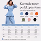 Bästsäljare🔥  Elegant topp med puffärmar och vida byxor – ledig silhuett för en sofistikerad look