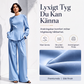 Bästsäljare🔥  Elegant topp med puffärmar och vida byxor – ledig silhuett för en sofistikerad look