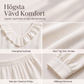 Kvinnors 2-delad set i resort-stil med V-ringning, löst sittande långärmad topp och vida byxor
