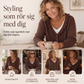 Ny kollektion🛍️Kvinnors stickad kofta med volangkrage