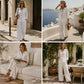 Ny kollektion🛍️🌸 Ledig tvådelad outfit med vida byxor – perfekt för avkoppling och vardag
