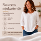 Kvinnors ledig tröja med rund hals och 3/4-ärmar