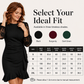 Nyhet✨ 🌸 Elegant bodycon med spetsdetaljer och volymärmar – perfekt för fest och kväll