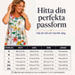 Bästsäljare🔥 👗 Kortärmad tryckt klänning med fickor
