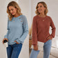Nyhet✨ 🌸 Mjuk långärmad blus med patchwork