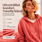 Kvinnors ledig huvtröja med dragsko