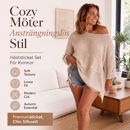 Ny kollektion🛍️Klassisk rundhalsad tröja i mjuk kvalitet – tidlös stil för alla tillfällen