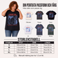 Grafisk T-shirt med retro motiv av Cryptid nationalparker