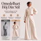 Ny kollektion🛍️Damset med avslappnad kort topp och vida byxor