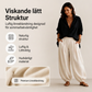 👚Säsongens stil – avslappnad skjorta och draperade byxor – en elegant casual-look för vardagens utflykter