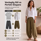 👚Säsongens stil – avslappnad skjorta och draperade byxor – en elegant casual-look för vardagens utflykter