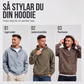 Nyhet✨ Deniminspirerad jacka med kvartszip – praktiska fickor