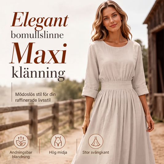 👗Kvinnors ledig klänning med markerad midja