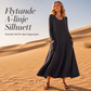 Nya ankomster📦 👗 Klassisk enfärgad klänning i naturlig kvalitet – tidlös stil för alla tillfällen
