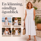 Nya ankomster📦 👗 Enkel ärmlös klänning i linnekänsla – sval komfort för hela dagen