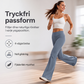 👖 Yogabyxor med uppdragen midja och utsvängda ben – en smickrande passform som ger komfort i vardagen