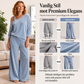 Bästsäljare🔥 Off-shoulder-set med vida ben