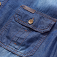 👔✨ Tvättad jeansskjorta för män –🧵 Högkvalitativt tvättat tyg som garanterar bekväm passform och en tidlös retrostil 🕰️
