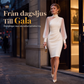 Bästsäljare🔥 👗 Elegant midi-klänning med hög hals – figursydd silhuett för speciella tillfällen