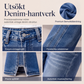 Bästsäljare🔥 👖 Högmidjade vida jeans med stretch – vertikal sidsöm för en förlängande silhuett