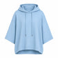 Bästsäljare🔥 👚 Ledig hoodie med breda halvärmar – mjuk komfort för vardag och avkoppling