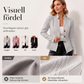 Bästsäljare🔥 🧥 Texturerad kavaj med stående krage – smal passform för en modern silhuett