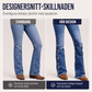 Nya ankomster📦  Klassiska högmidjade jeans med designertouch – stretchig kvalitet för rörelsefrihet