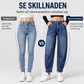 Damjeans med hög midja och haremmodell