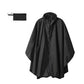 Unisex Vattentät Lätt Huvad Regnponcho