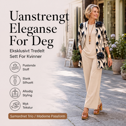 Nya ankomster📦 👚 Mångsidigt 3-delat set i premiumkvalitet – tidlös elegans för alla tillfällen