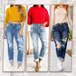 Nyhet✨ 🌟 Mellanhöga jeans med fantastisk stretch – perfekt passform som återgår till formen