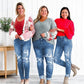 Nyhet✨ 🌟 Mellanhöga jeans med fantastisk stretch – perfekt passform som återgår till formen