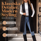 Nyhet✨ 🧥 Raffinerad ärmlös kappa med öppen front – mjuk textur för en upphöjd vardagslook
