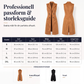 Nyhet✨ 🧥 Raffinerad ärmlös kappa med öppen front – mjuk textur för en upphöjd vardagslook