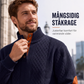 Bästsäljare🔥 🧥 Retro jacquardtröja med förstärkta armbågar