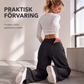 Kvinnors lediga vida byxor med lös passform